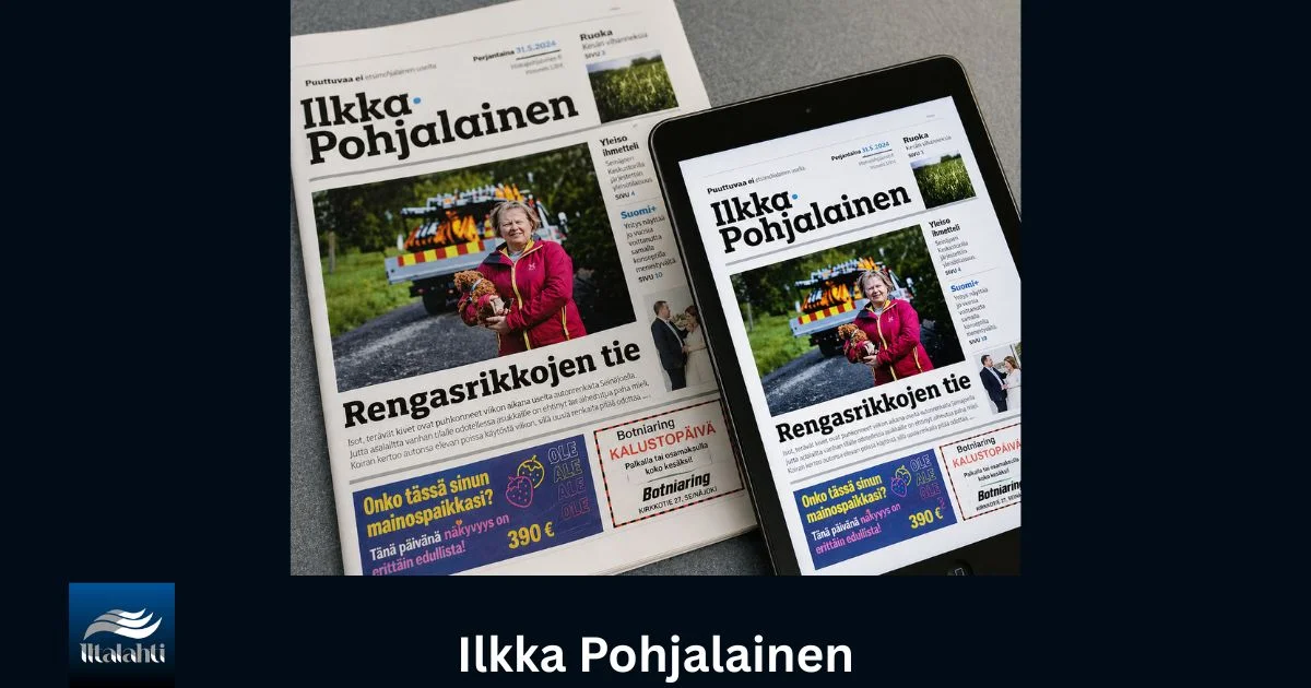 Ilkka Pohjalainen – pohjalaisen aluejournalismin vahva ääni Suomessa
