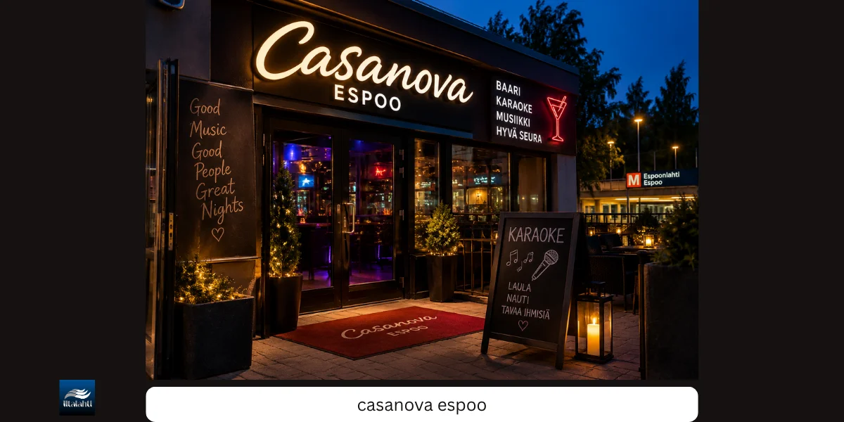 Casanova Espoo – karaoke, tunnelma ja yöelämä Kivenlahdessa