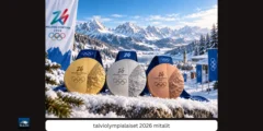 Talviolympialaiset 2026 mitalit – Suomen mitalistit ja lopullinen mitalitaulukko